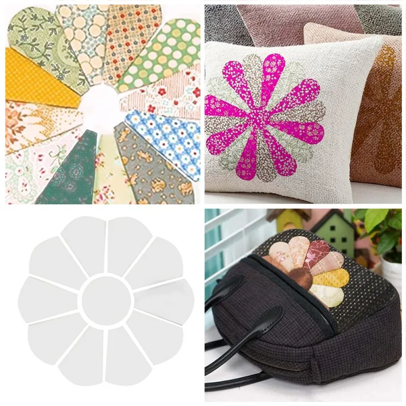 

44pcs Quilting Templates Garden Flower Shape Paper Patchwork Template For DIY Sewing Making Quilting Craft Accessory