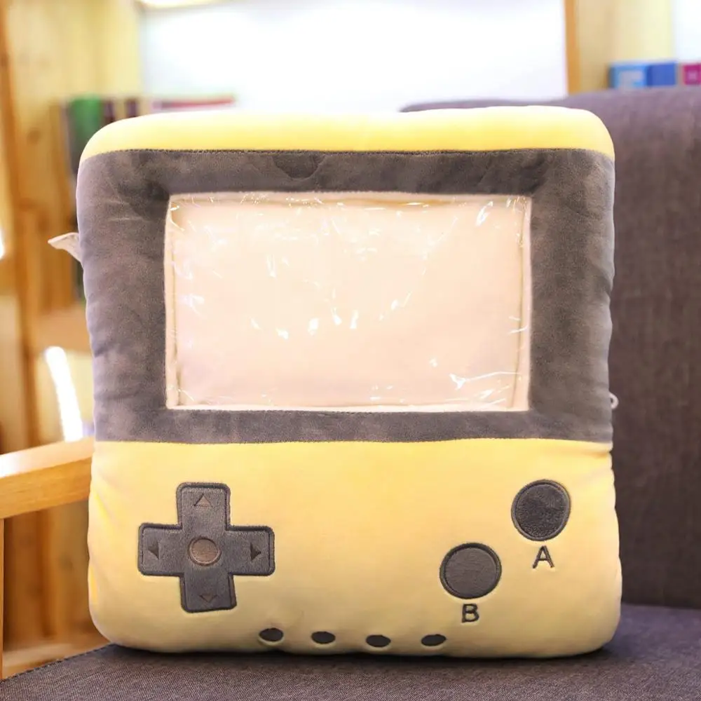 winter cute visible phone plush play company phone accessory stuffed visible play game hand warmer plush toy pilow gift free global shipping