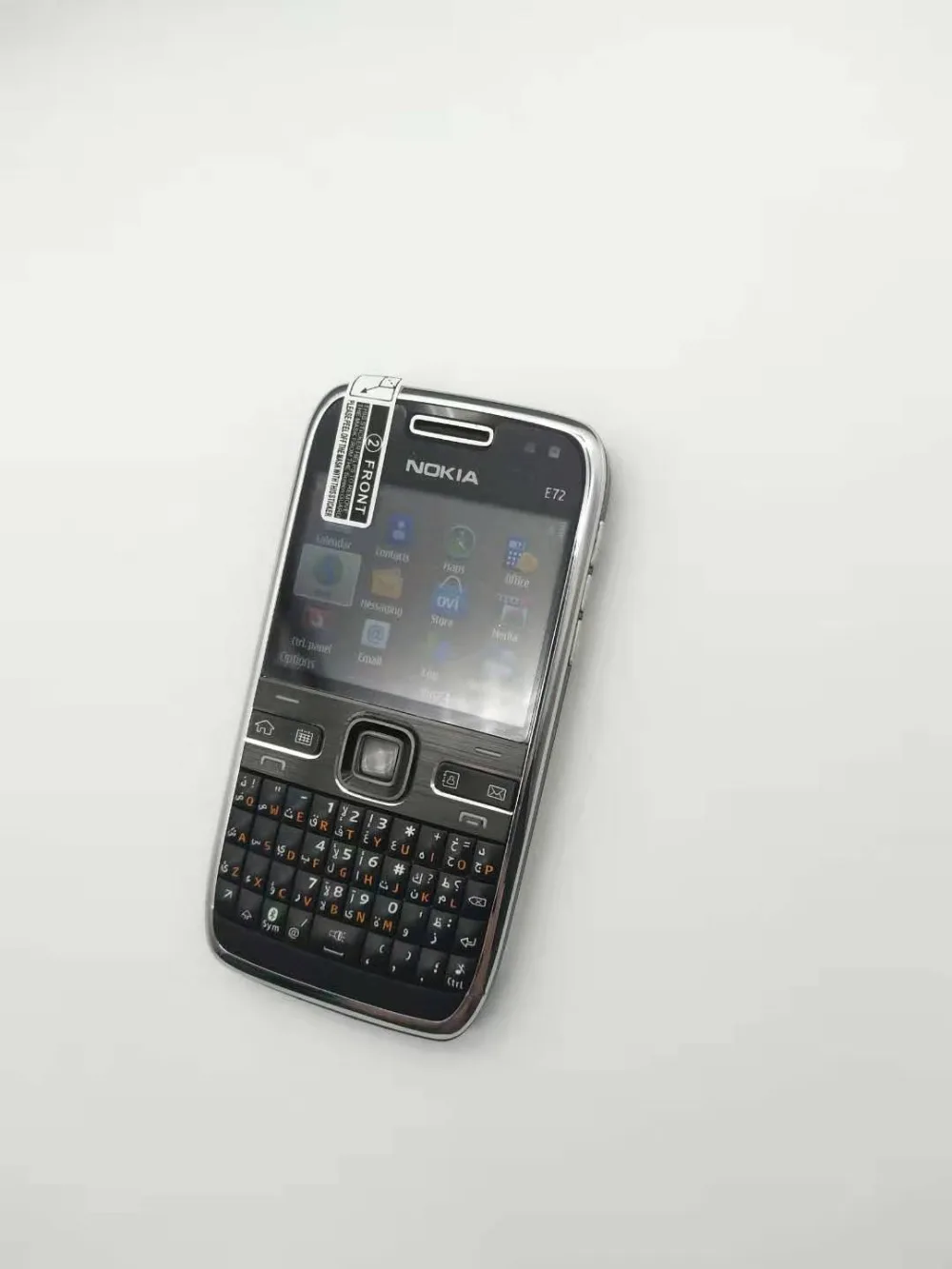 E72 Nokia E72 мобильный телефон 3g Wifi gps 5MP черный разблокированный E серия смартфон и один год гарантии отремонтированный