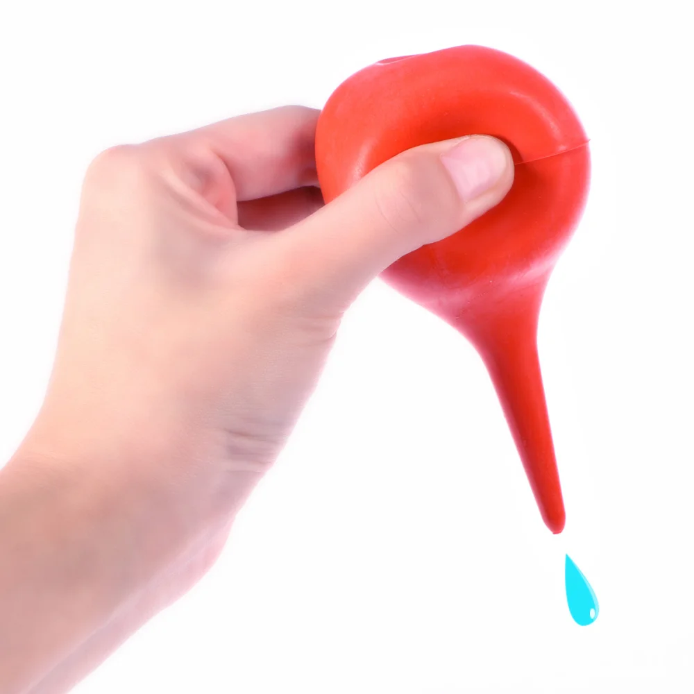 90 мл ушной шприц лампа для мытья ушей резиновая присоска сжимаемая лампа|Губки и