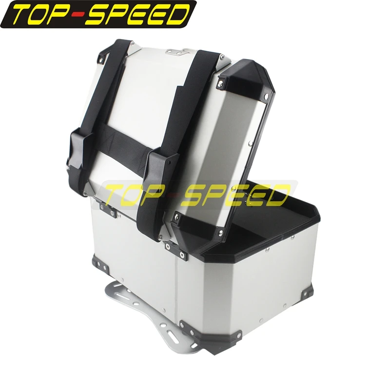Универсальные 45 литровые багажные задние Чехлы для BMW R1200 Honda Suzuki Kawasaki Topcase Cruiser