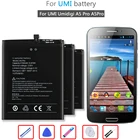 Аккумулятор для телефона A5 Pro 4150 мАч для UMI Umidigi A5 Pro A5Pro Bateria