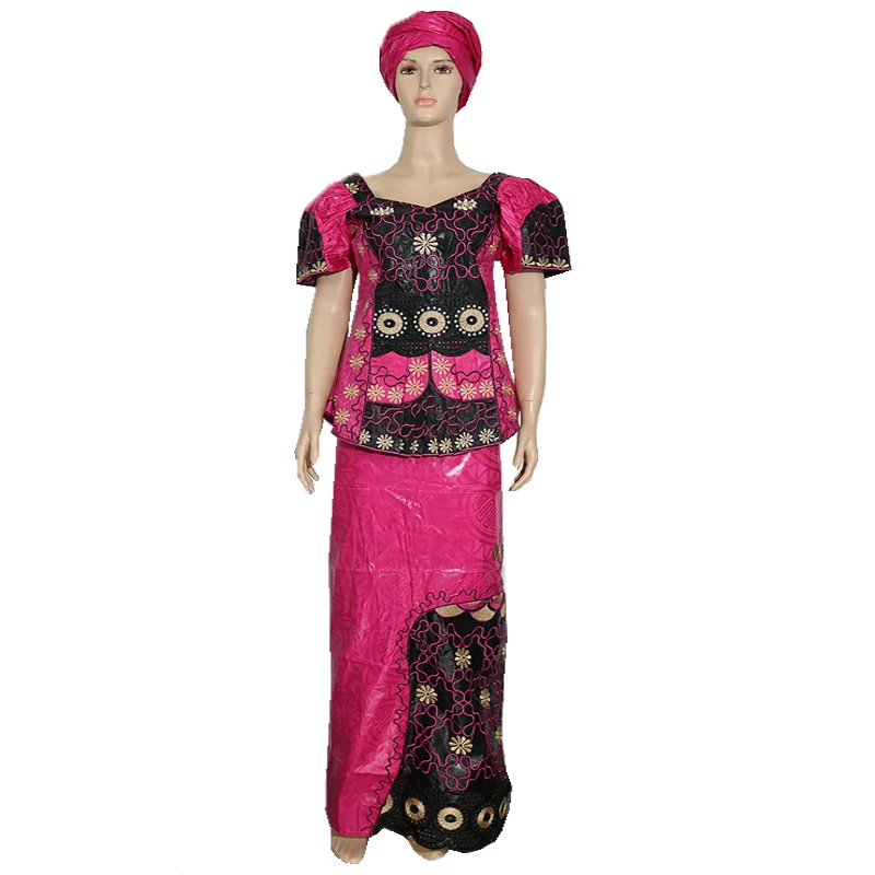 Женский костюм с юбкой H & D Africaine Femme 2020 Bazin Riche Dashiki женская одежда из Южной Африки