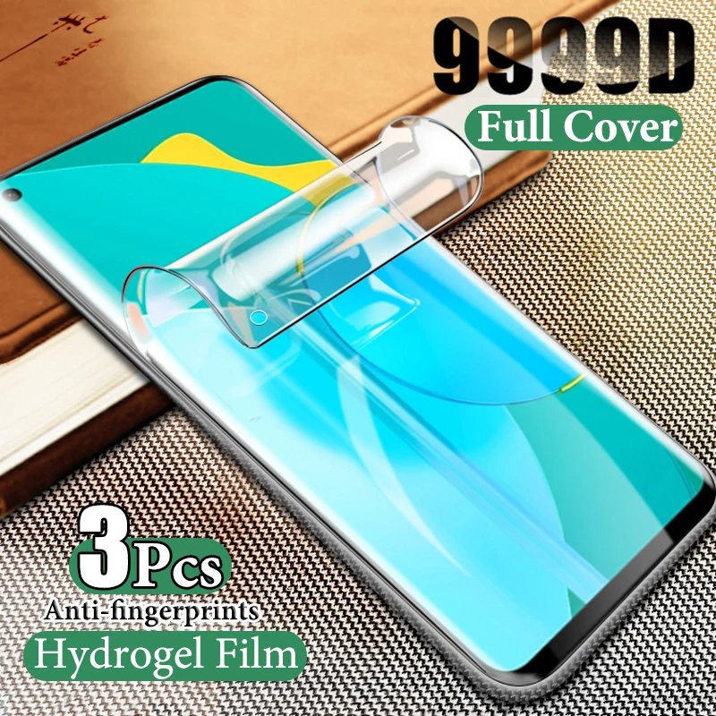 Гидрогелевая пленка 3 шт. для Samsung Galaxy A01 A10 A20 A30 A51 A71 5G A81 A10S A21S A20S Защита экрана A6 A8