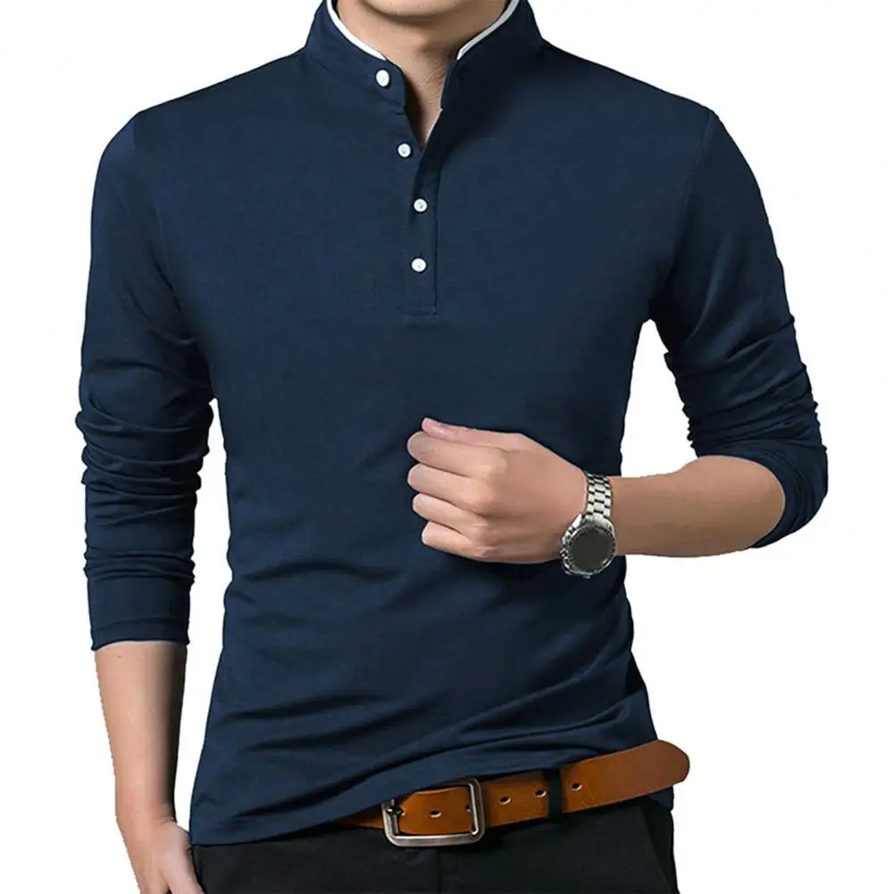 

Spring Top Casual Men Top Business Soft Fashionable Wear Resistant Autumn Shirt