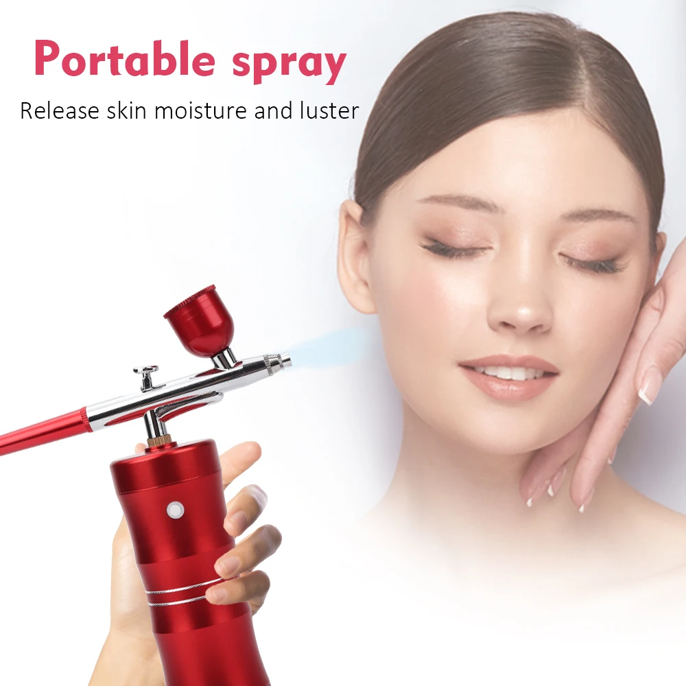 Портативный Аэрограф для макияжа и торта комплект с компрессором пистолет