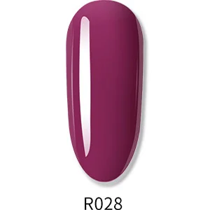 R028 MOZIUR 10 мл УФ Цветной Гель-лак для ногтей - Цвет: R028