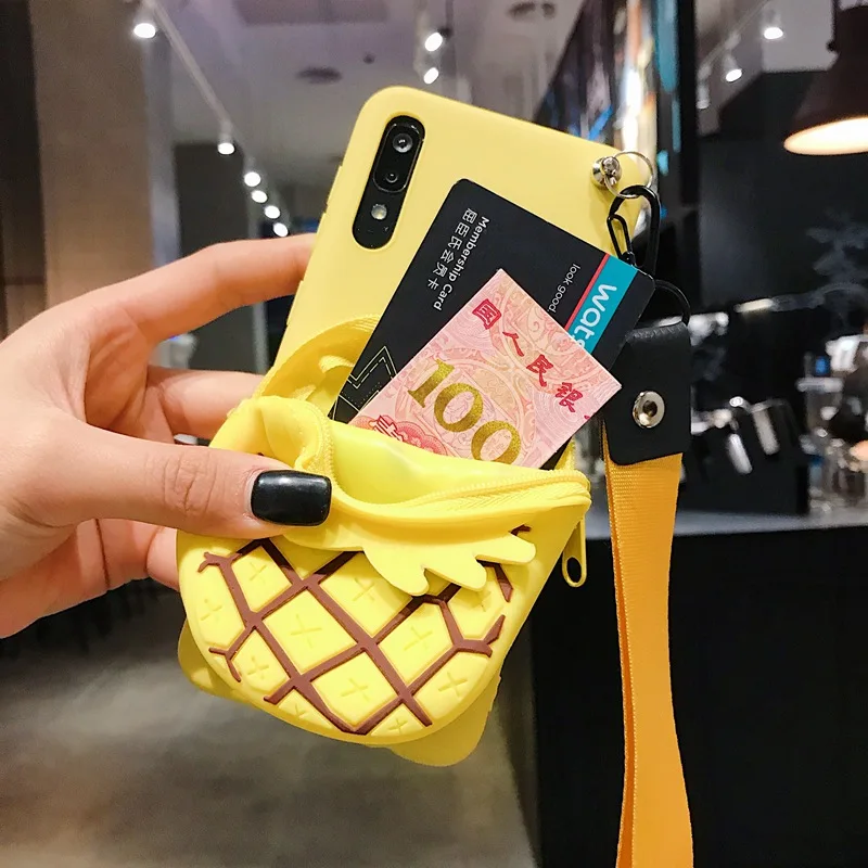 Матовый карамельный чехол для телефона из ТПУ с отделением монет samsung Galaxy A 80 70 60 50