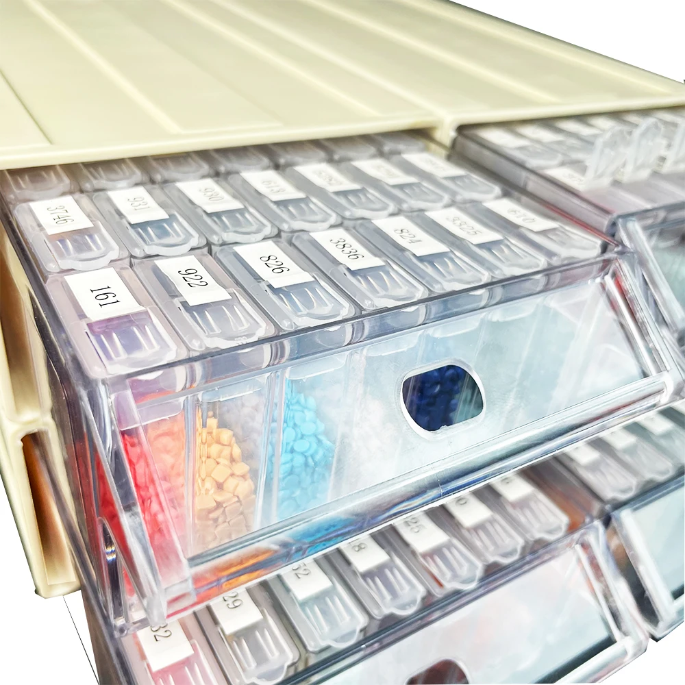 Ящик для хранения со съемными элементами алмазной живописи |