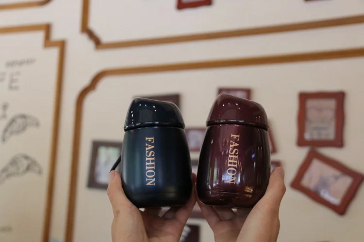 Новый дизайн двойные стенки термосы из нержавеющей стали 260 мл термос чашка для