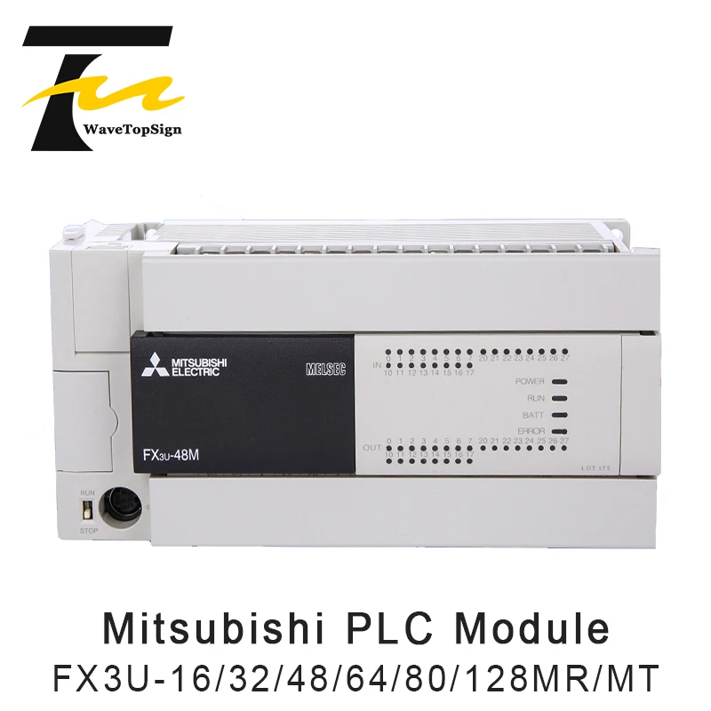 Программируемый контроллер Mitsubishi PLC Φ 32 48 64 80 128MR MT максимальное напряжение 30 А FX3U