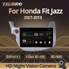 Автомагнитола TIEBRO, 2DIN, Android 9,0, 2 ГБ + 32 ГБ, мультимедийный видеоплеер для HONDA FIT JAZZ 2007-2013, GPS-навигация, 2DIN Авторадио
