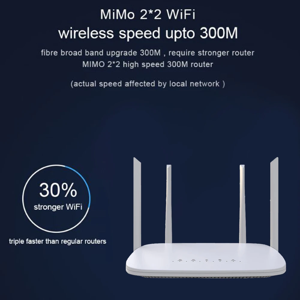 TIANJIE LC116 3G 4G wifi modem router unlocked 300Mbps external antenna LAN WAN FDD TDD GSM with sim card slot images - 6