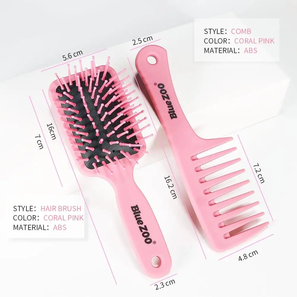 2 шт./компл. синий зоопарк гребень для волос девочек детская одежда сна розового