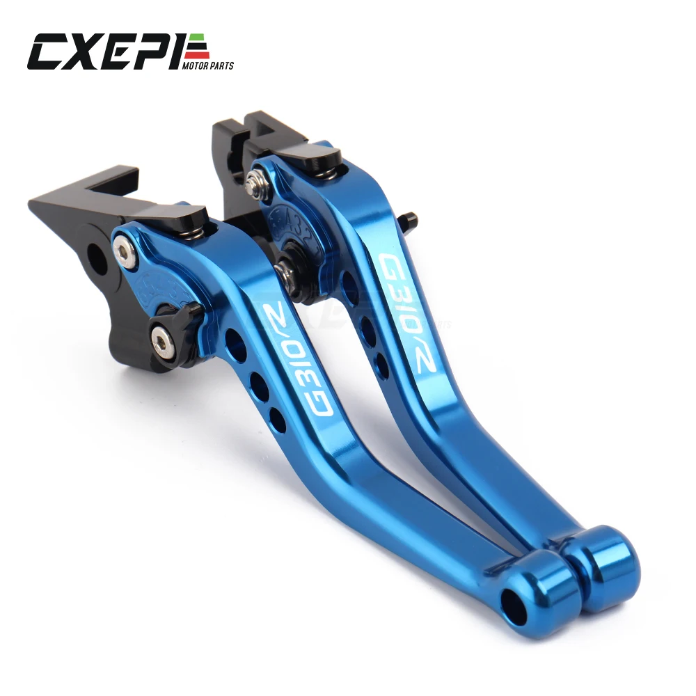 

LOGO G310R Motorcycle CNC Adjustable short Brake Clutch Levers For BMW G310R G 310R 2017 2018