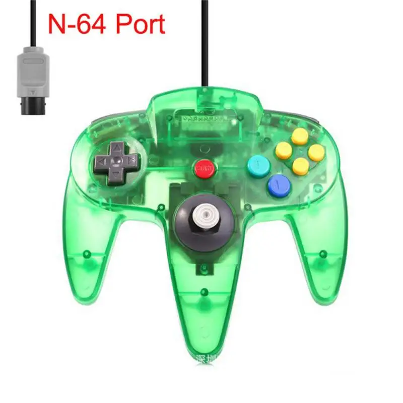 

New Wired USB Gamepad Joystick For N64 Classic Game Controller Joypad For Classic Nintendo 64 Windows PC Mac Control Long Wired