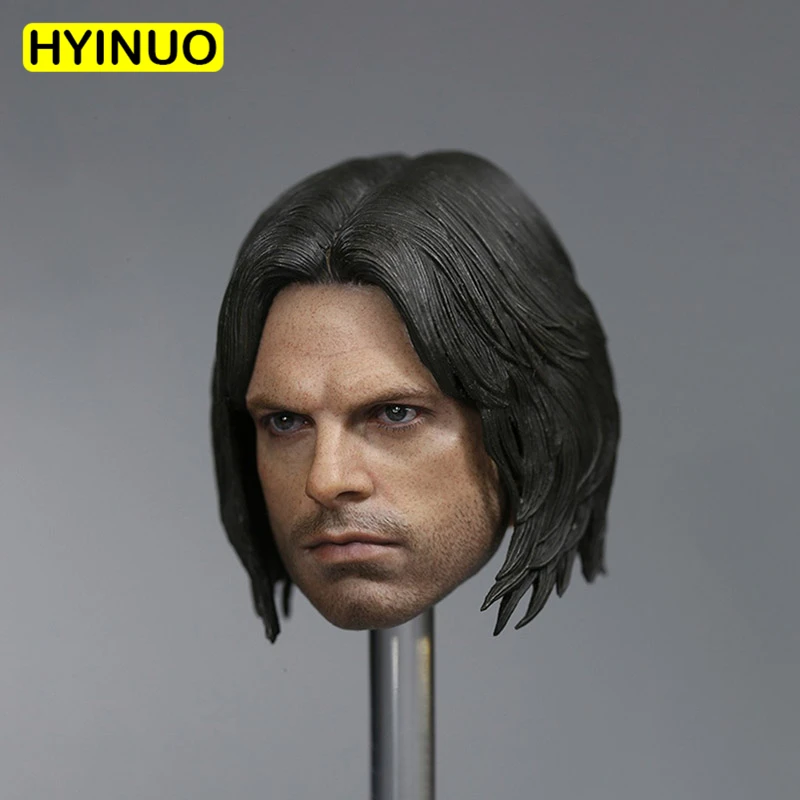 1/6 весы Зимний Солдат баки Барнс Себастьян Stan голова лепить Headplay для 12 &quotфигурку