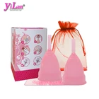 10 шт.набор, многоразовые женские чаши для менструации