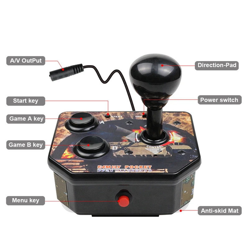 Аркада джойстик геймпад видео игровая консоль мини ретро портативная
