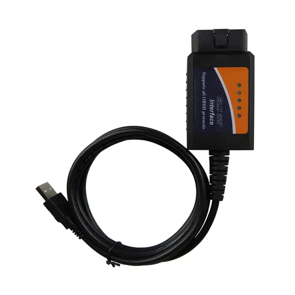 ELM327 USB V1.5 ODB2 Автомобильный диагностический интерфейс сканер FT232RL чип ELM 327 в 1 5 OBDII