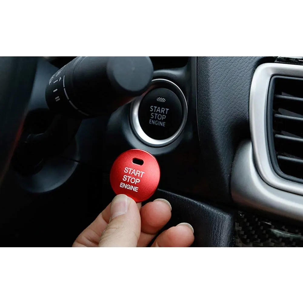 Кнопка запуска двигателя DSYCAR сменная крышка стоп ключ аксессуары переключатель