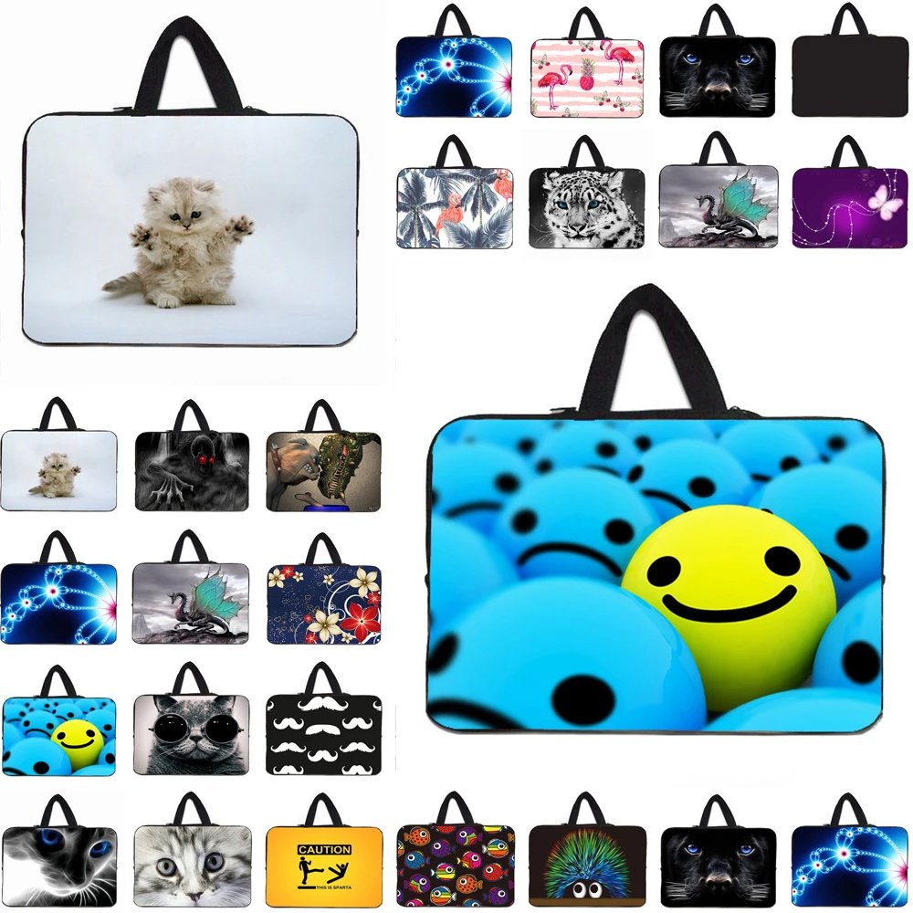 Laptop Handvat Tas Neopreen 10 "12" 13 "14" 15 "17" Notebook Carry Case Fasion shockproof Pouch Voor Dell Macbook Acer Huawei Asus Laptop Handvat Tas Neopreen 10 "12" 13 "14" 15 "17" Notebook Carry Case Fasion shockproof Pouch Voor Dell Macbook Acer Huawei Asus