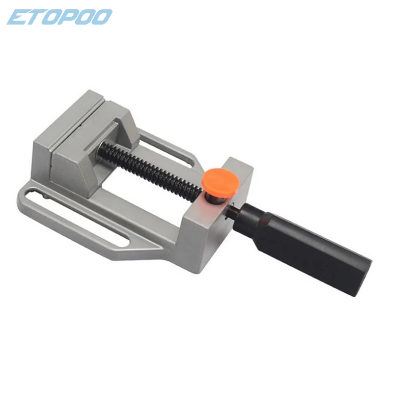 68MM woodworking Desktop clip fast fixed clamp Aluminum Flat Tongs Bench Vis equipped drill electric Woodworking tool - купить по