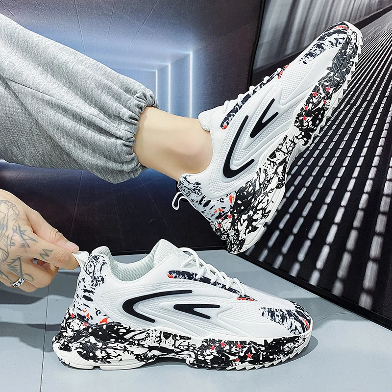 Мужская обувь Новинка осени 2021 Молодежные универсальные трендовые повседневные