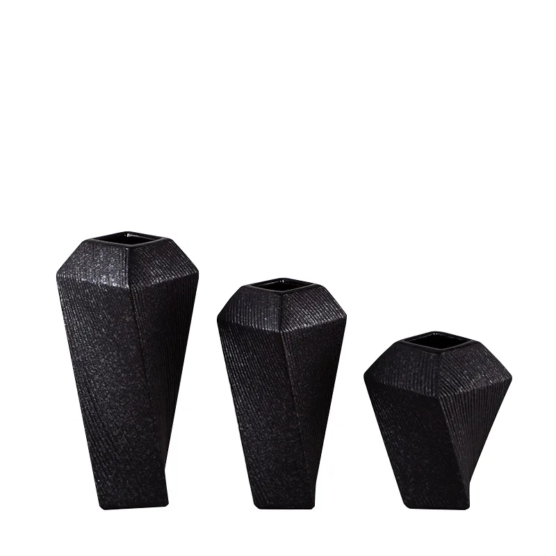 

Modern Minimalist Ceramic Vase Nordic Style Flowers Dried Flowers Flower Arrangement Living Room Model Home Decoration