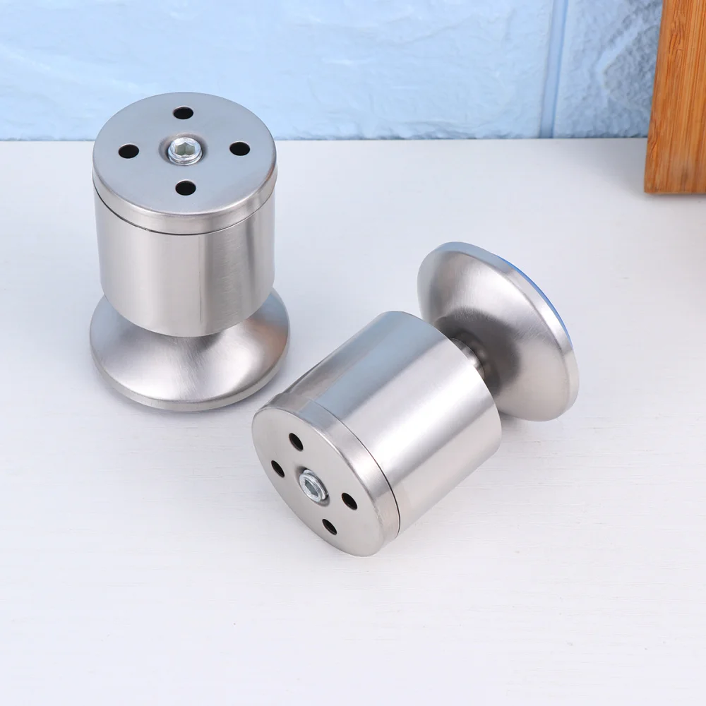 

4pcs Household Adjustable Height Metal Furniture Legs TV Cabinet Support Legs Sofa Foot Table Base Furniture Bed Riser(