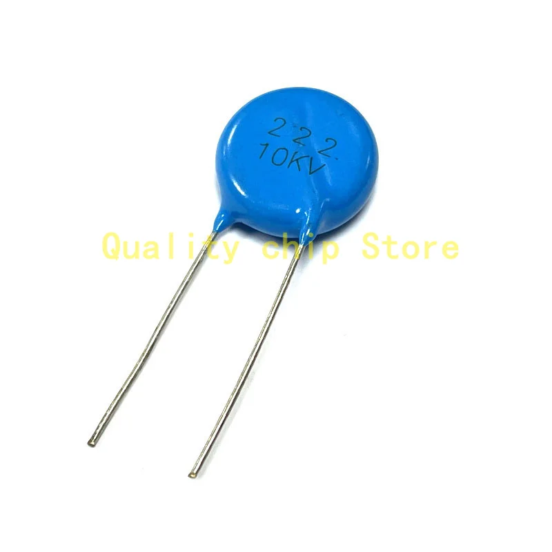 

10PCS 10KV 222 2200PF 2.2NF 10KV222 High voltage ceramic chip ceramic capacitor In Stock