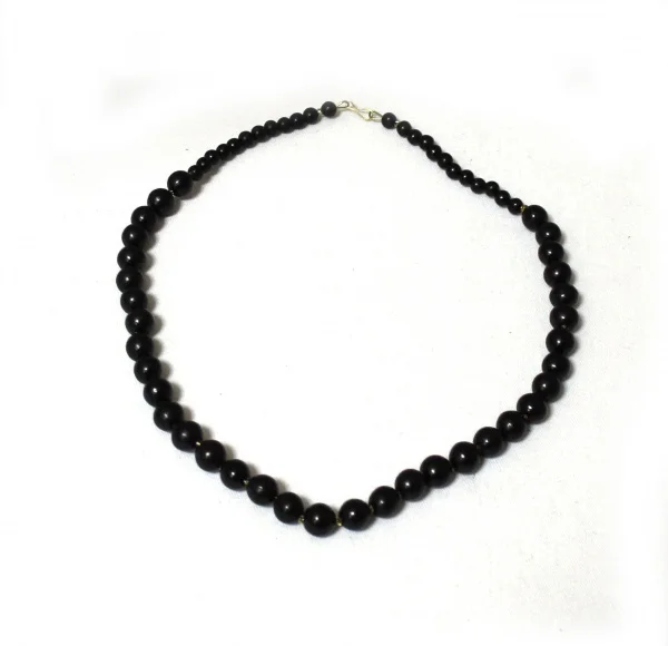 Бусы темные из круглых бусин | Украшения и аксессуары