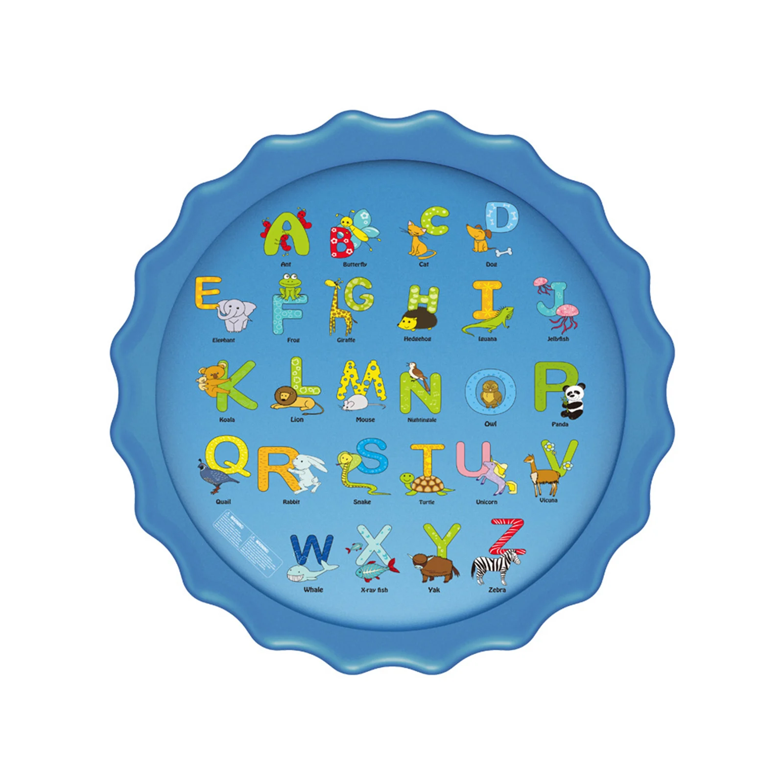 

Splash Play Mat Kids Inflatable Water Spray Pad Round Water Splash Play Pool Playing Sprinkler Mat Water Play Mats great gift