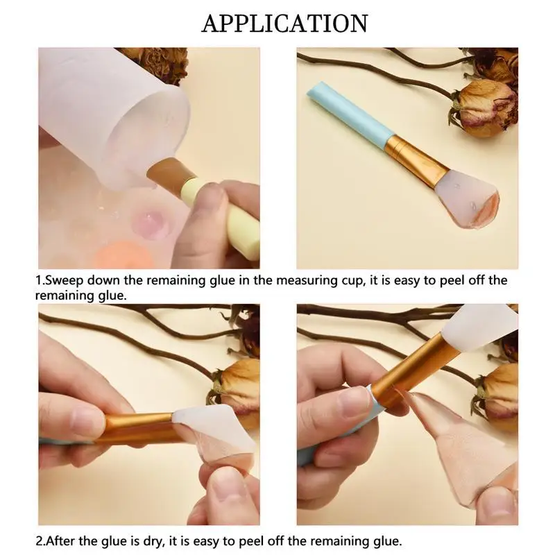 Многофункциональная кисть для размешивания Мягкая силиконовая инструменты