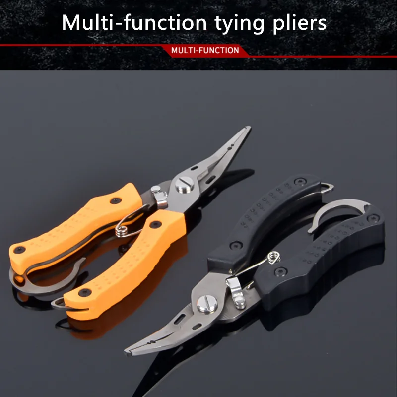 

Fishing Scissors Unhooking Device Binding Device 15.5cm 83g Fishing Tool Wire Cutter Multifunctional Fishing Equipment