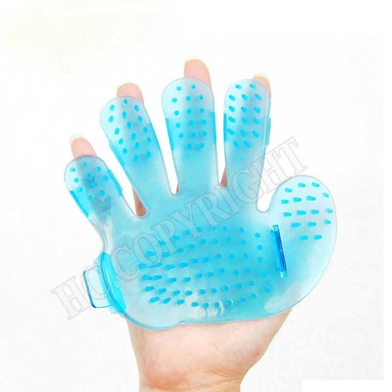 

Dog Brush Lovely Palm Style Washing Brush Massage Brush Pets Washing Pet Care for Pets Health