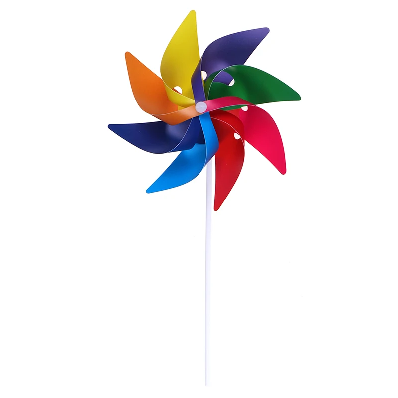 

New Yard Party Camping Windmill Wind Spinner Ornament Kids Toy Lovely Handmade Wind Spinner Garden Decoration
