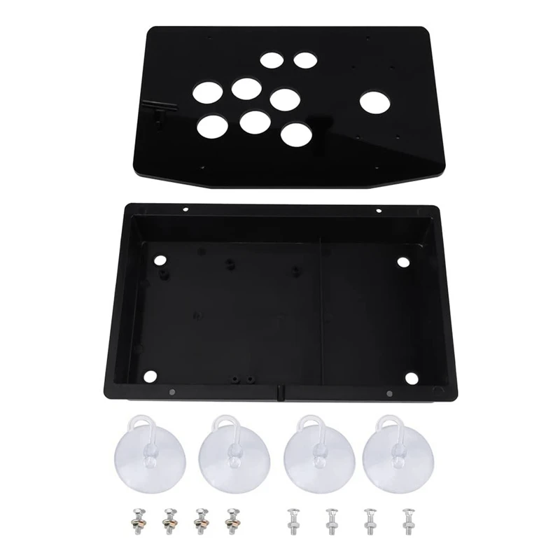 

Acrylic Panel and Cover DIY Kit Kit Replacement for Arcade Gaming Black