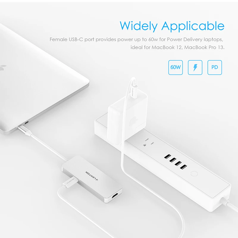 Концентратор USB C с 4K HDMI 3 A кардридер SD/Micro SD и зарядный адаптер для MacBook Pro 13/15/16