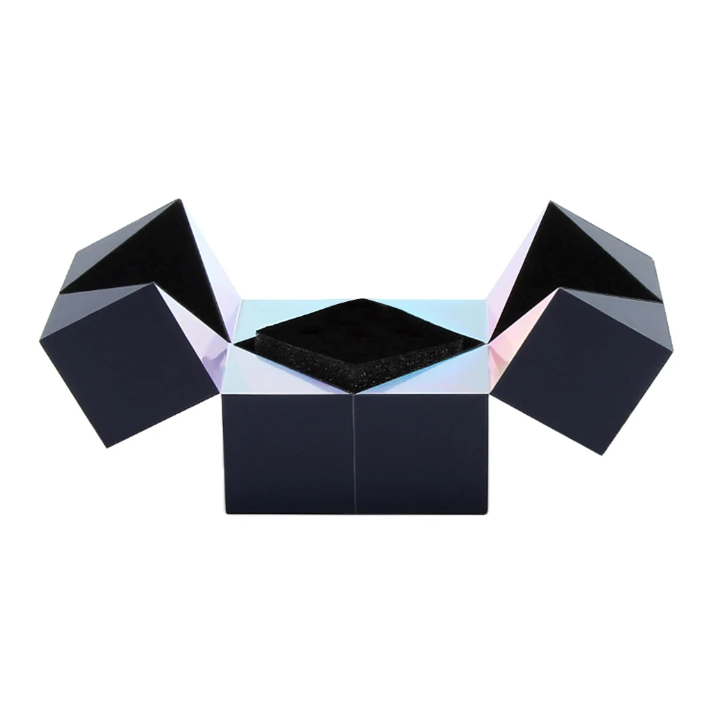 

Funny Jewelry Box Folding Cube Ring Box Marriage Jewelry Organizer