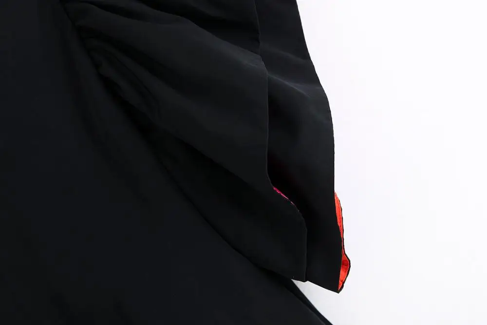 Женская Элегантная блузка с коротким рукавом свободная двухслойная пышными