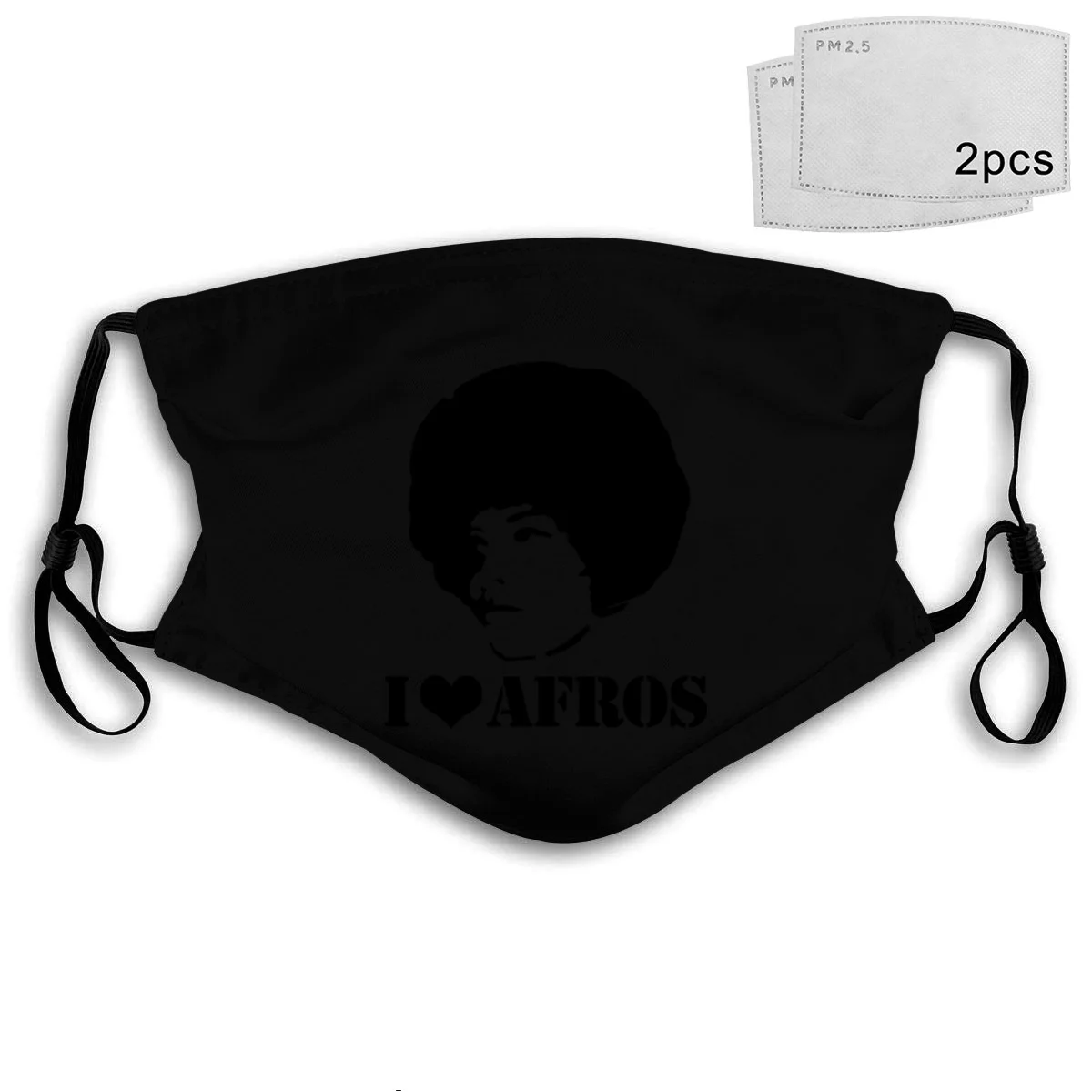 

Забавная маска для прически «I Love Heart Afros»