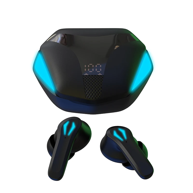 

Беспроводные наушники, Bluetooth-наушники, Heaset 5,0 TWS, наушники-вкладыши, мигающие светодиодный наушники с микрофоном, Режим музыки/игры