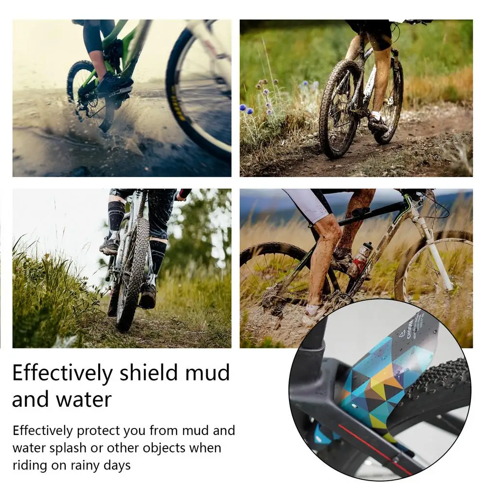 

NEW Universal Bike Front Or Rear Fenders Carbon Fiber Bicycle Fender Mountain Bike Fender International Gestures