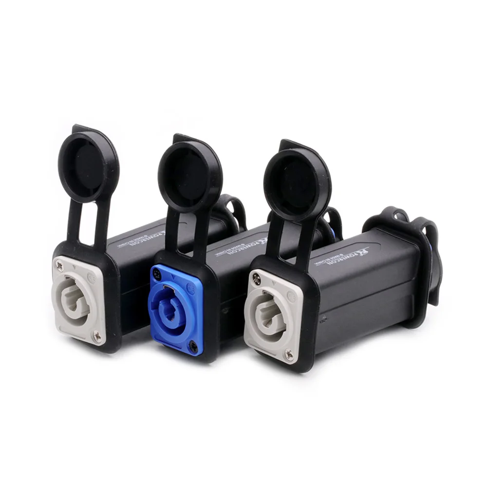 Водонепроницаемый светодиодный адаптер переходник PowerCon AC 1 шт. соединитель