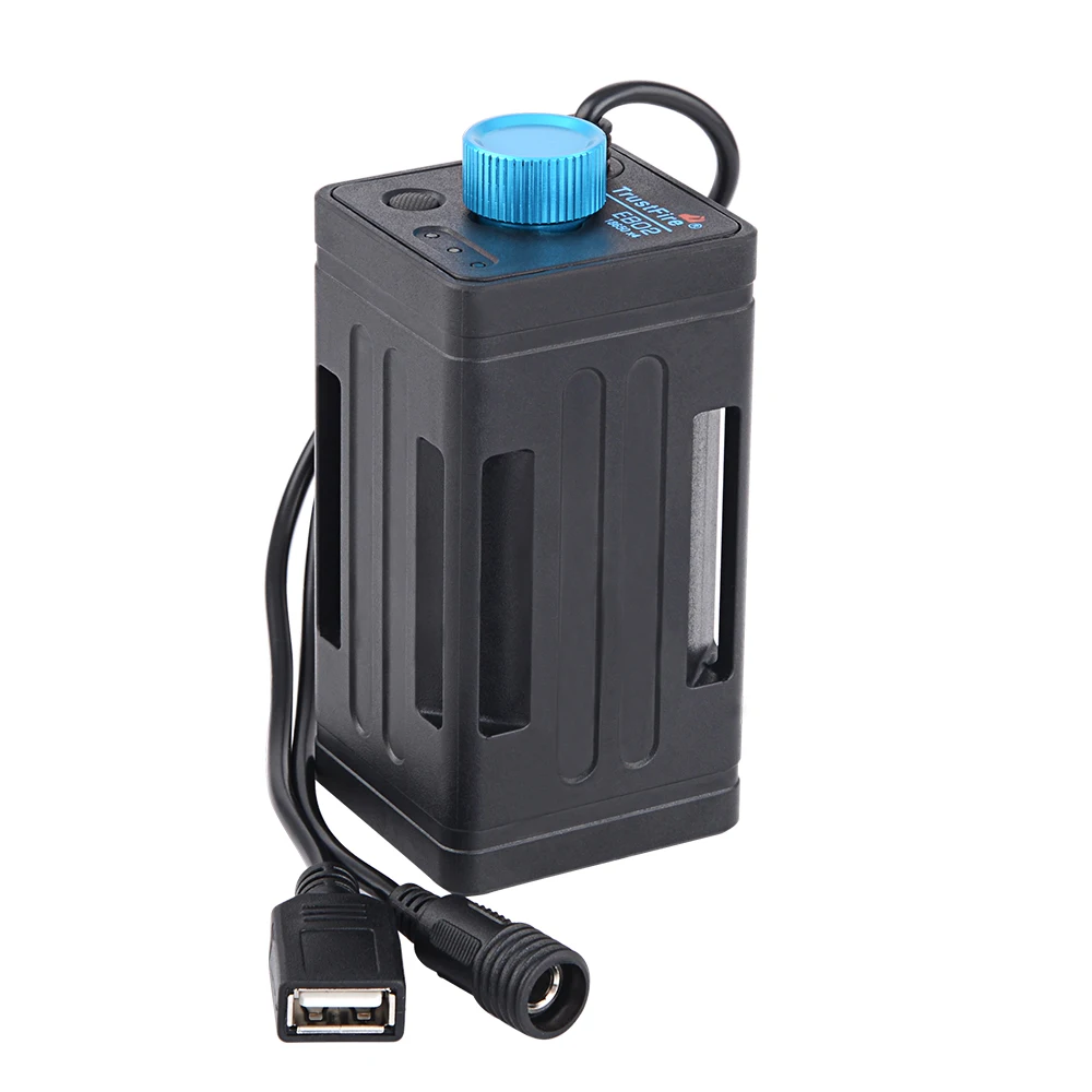 TrustFire EB02 18650 литий ионный аккумулятор Батарея коробка 8 4 V DC USB Мощность банк чехол Водонепроницаемый для