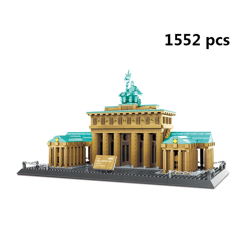 Конструктор городская архитектура модель римского колоссея Берлина Бранденбург