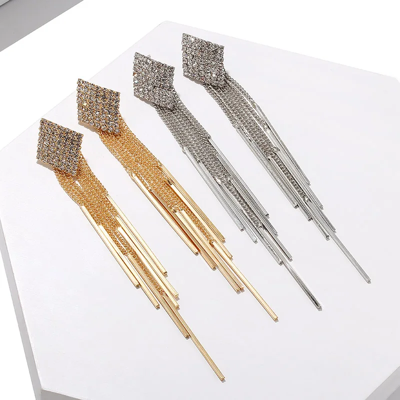 Женские серьги крупные в стиле хип-хоп европейские и индийские эффектные