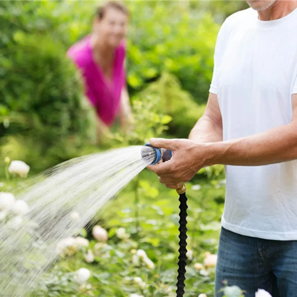 Water Sprayer Garden Watering Tool 10 Modes Adjustable Hose Nozzle Gun Flower Plant Irrigation Gardening Supplies | Дом и сад