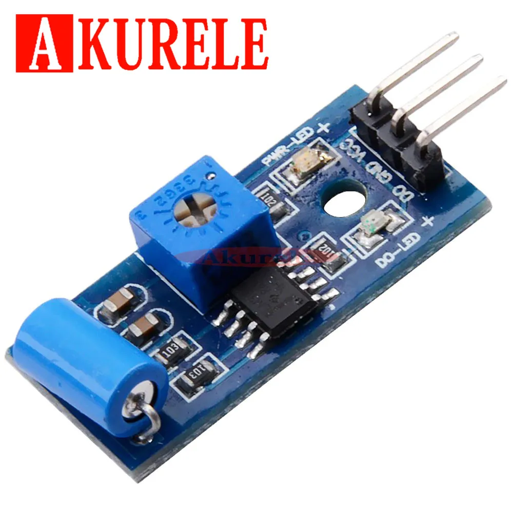 10 шт. нормально закрытый модуль датчика вибрации для робота сигнализации Arduino DIY